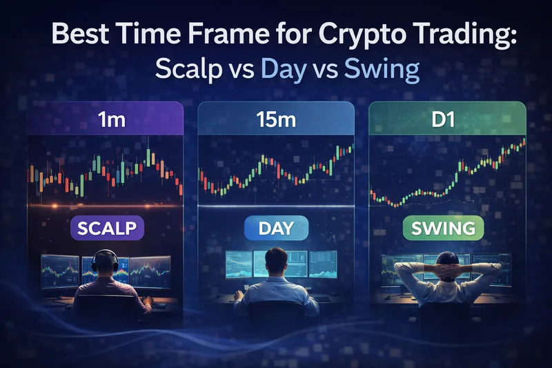 Best Time Frame for Crypto Trading: Scalp vs Day vs Swing