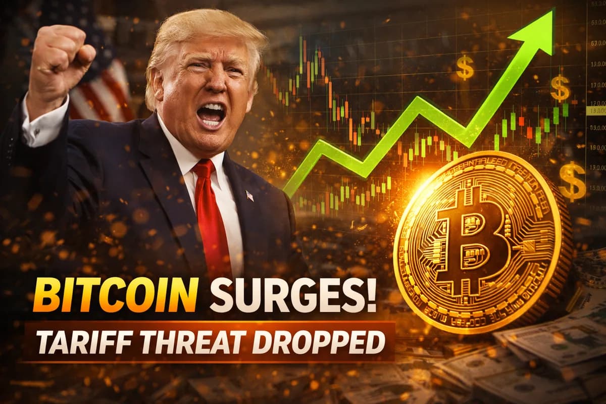 Bitcoin Rises After Tariff Threat Dropped: BTC Outlook