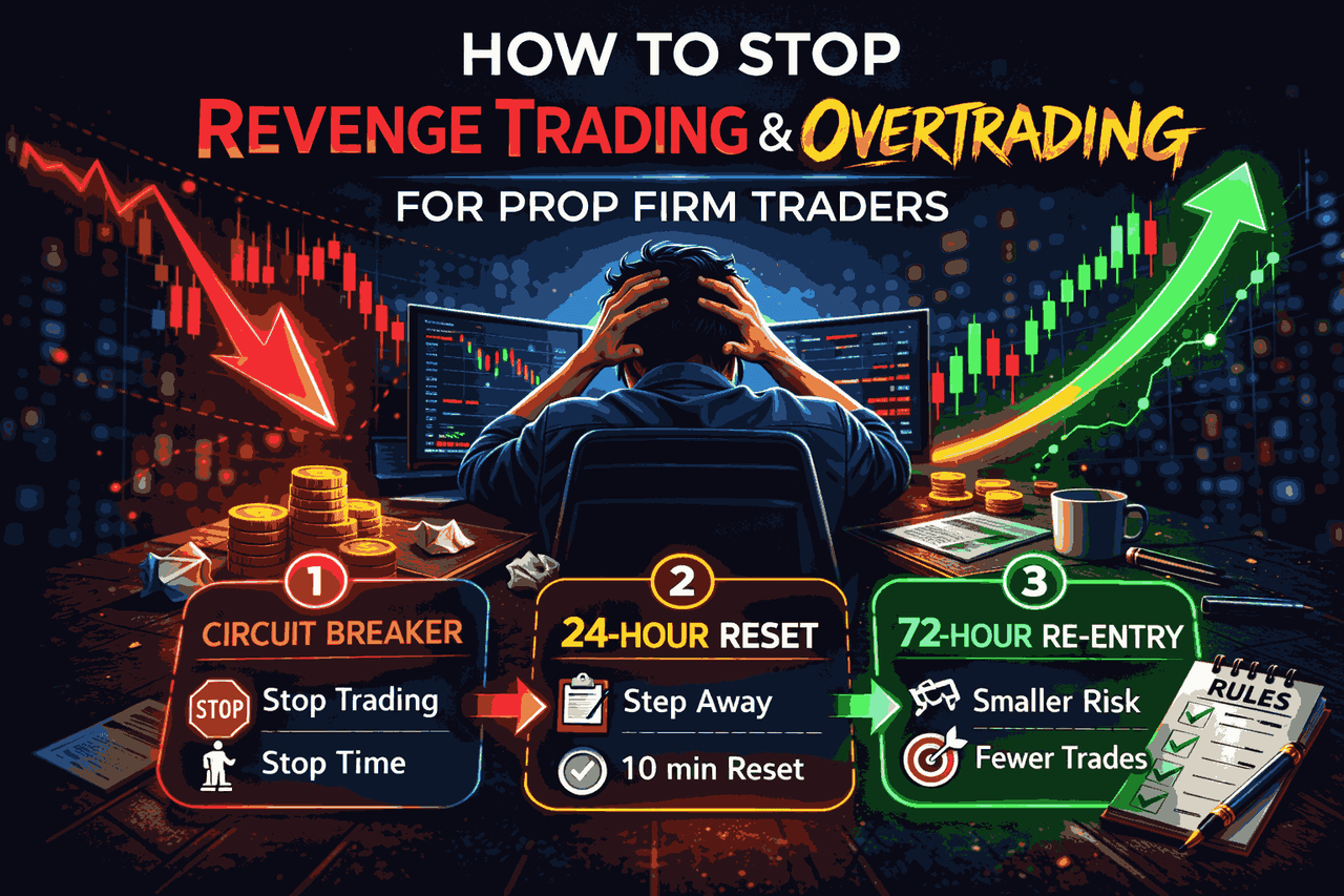 How to Stop Revenge Trading: Overtrading Recovery Protocol for Prop Traders 