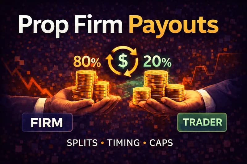 Prop Firm Payouts Explained Splits, Cycles, Caps, and Common Traps