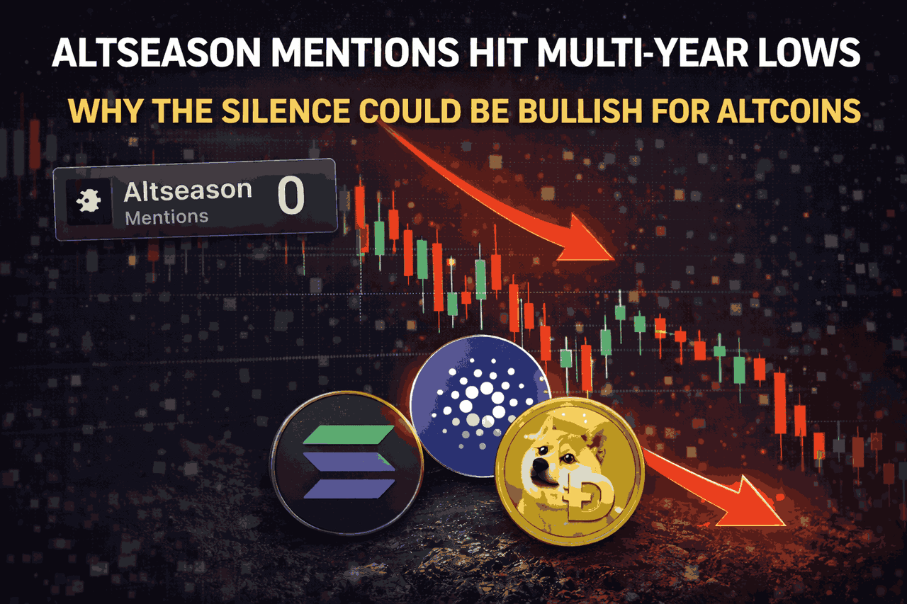 Altseason Mentions Hit Multi-Year Lows Why the Silence Could Be Bullish for Altcoins